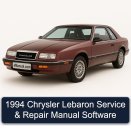 1994 Chrysler Lebaron Service & Repair Manual Software