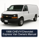 1998 CHEVY/Chevrolet Express Van Owners Manual