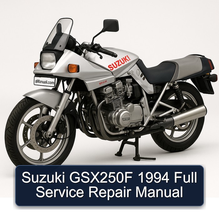 Suzuki GSX250F 1994 Full Service Repair Manual