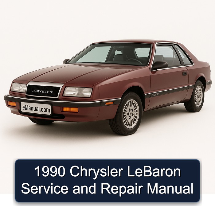 1990 Chrysler LeBaron Service and Repair Manual