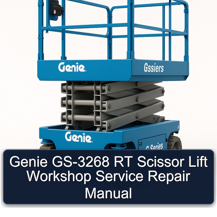 Genie GS-3268 RT Scissor Lift Workshop Service Repair Manual