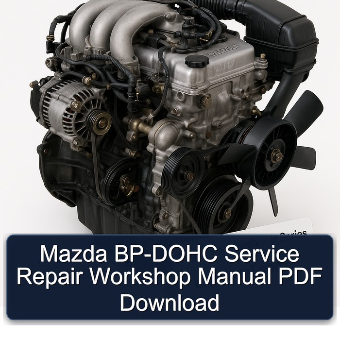 Mazda BP-DOHC Service Repair Workshop Manual PDF Download