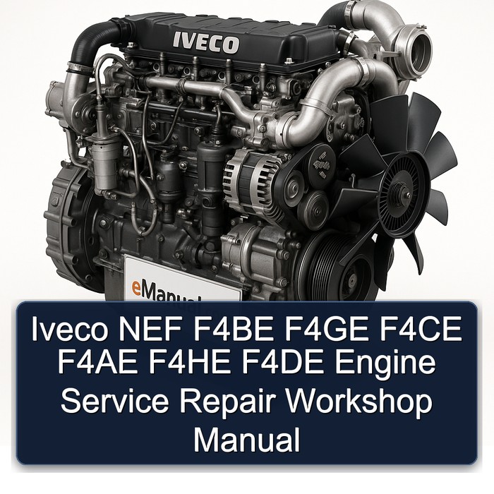 Iveco NEF F4BE F4GE F4CE F4AE F4HE F4DE Engine Service Repair Workshop Manual