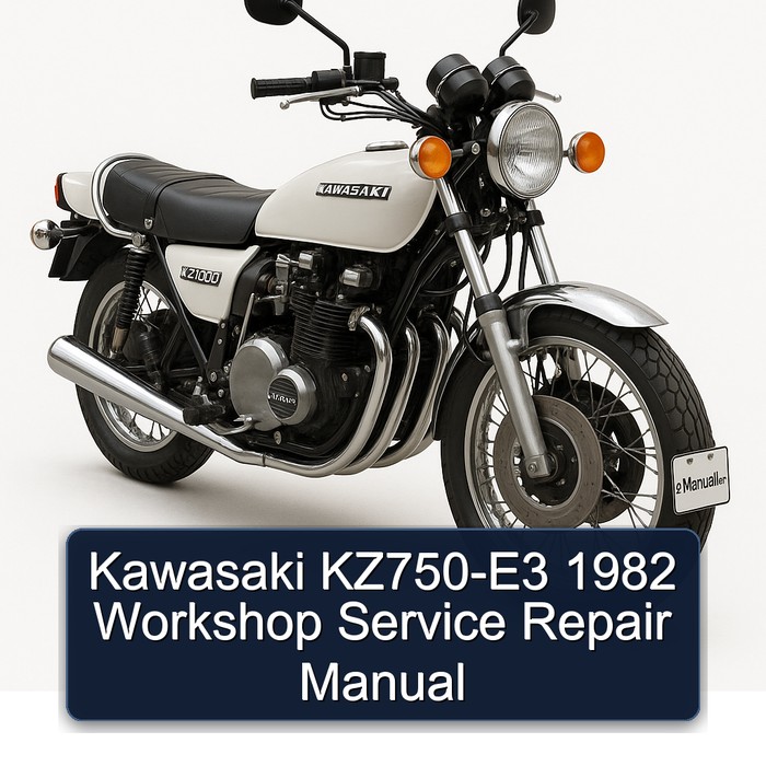 Kawasaki KZ750-E3 1982 Workshop Service Repair Manual