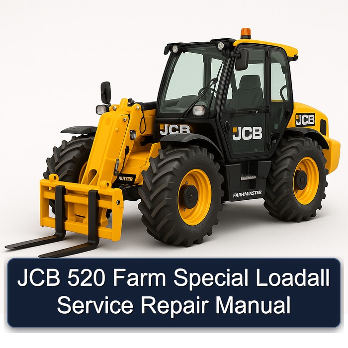 JCB 520 Farm Special Loadall Service Repair Manual