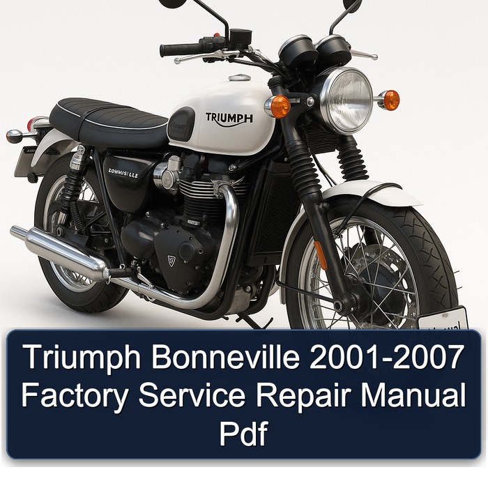 Triumph Bonneville 2001-2007 Factory Service Repair Manual Pdf