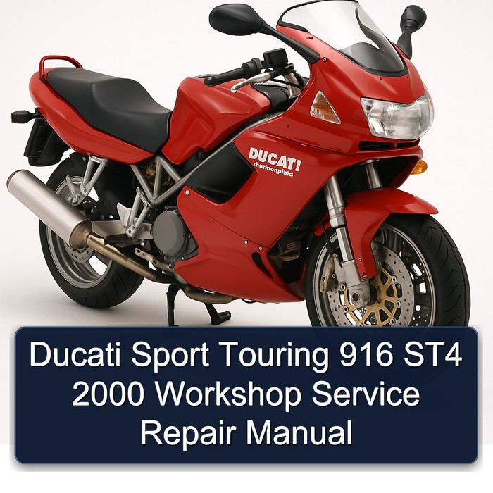 Ducati Sport Touring 916 ST4 2000 Workshop Service Repair Manual