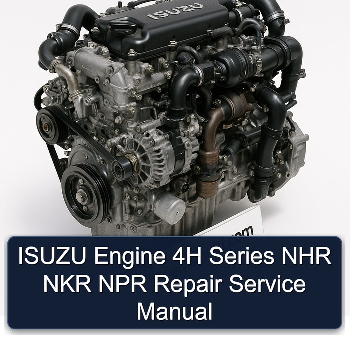 ISUZU Engine 4H Series NHR NKR NPR Repair Service Manual