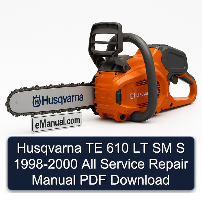 Husqvarna TE 610 LT SM S 1998-2000 All Service Repair Manual PDF Download