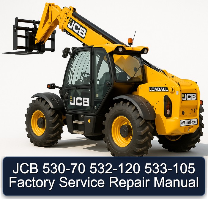 JCB 530-70 532-120 533-105 Factory Service Repair Manual