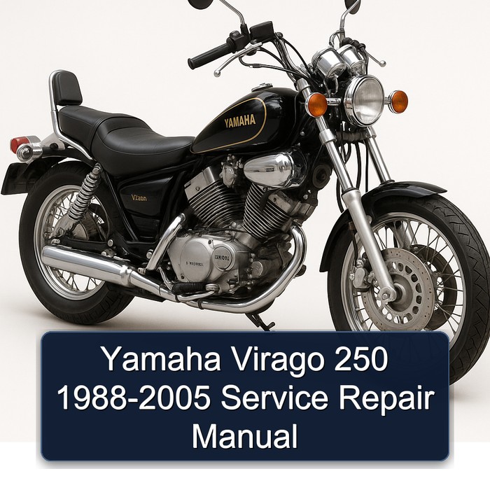 Yamaha Virago 250 1988-2005 Service Repair Manual