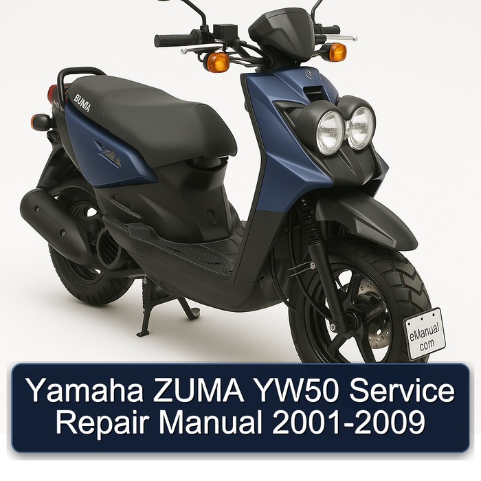 Yamaha ZUMA YW50 Service Repair Manual 2001-2009