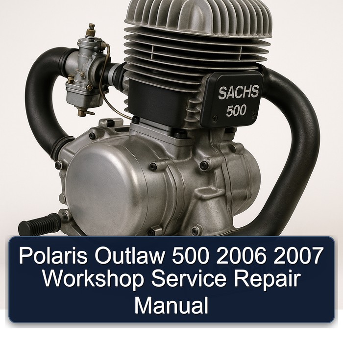 Polaris Outlaw 500 2006 2007 Workshop Service Repair Manual