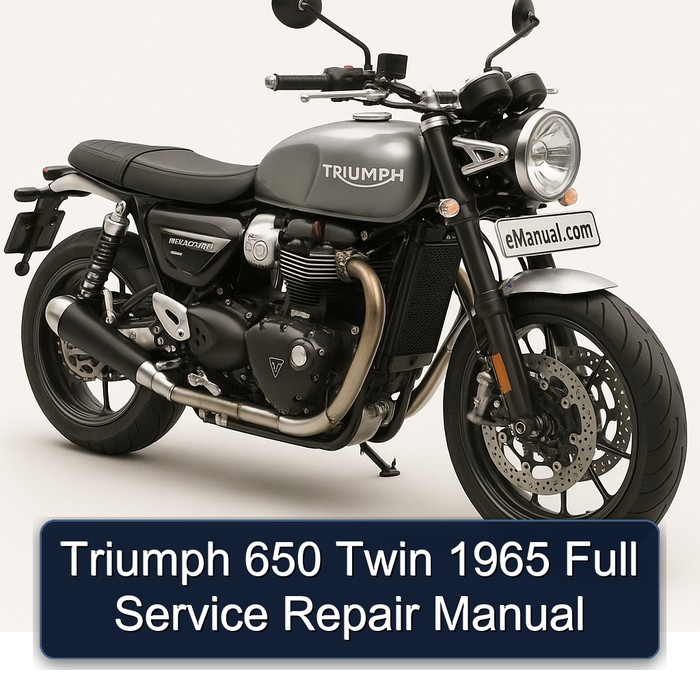 Triumph 650 Twin 1965 Full Service Repair Manual