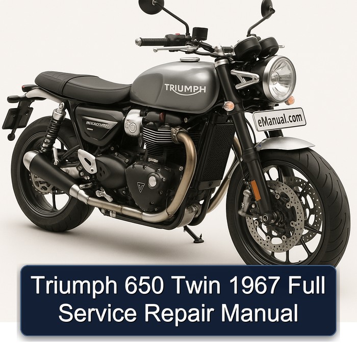 Triumph 650 Twin 1967 Full Service Repair Manual
