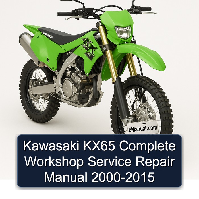 Kawasaki KX65 Complete Workshop Service Repair Manual 2000-2015