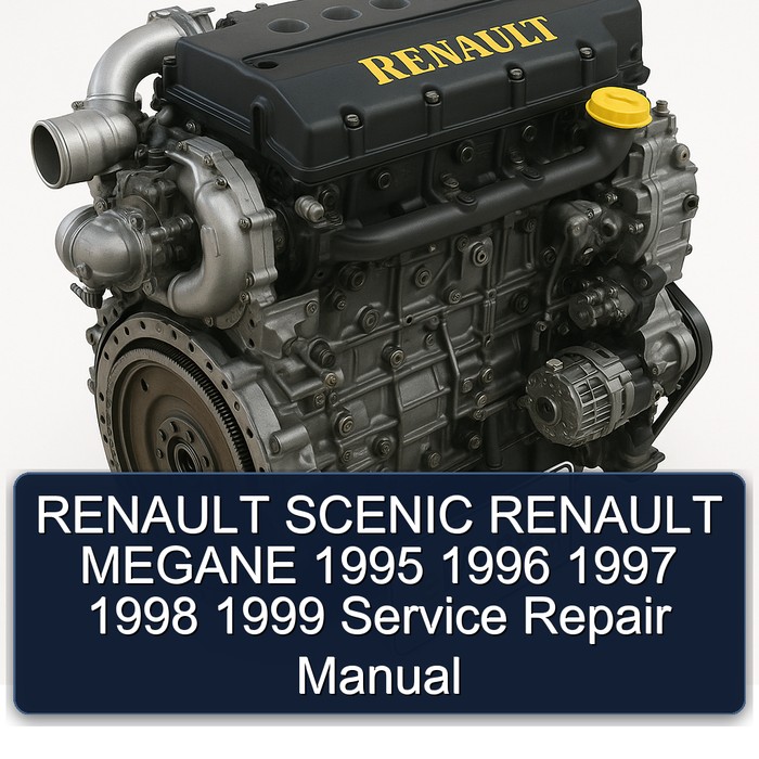 RENAULT SCENIC RENAULT MEGANE 1995 1996 1997 1998 1999 Service Repair Manual
