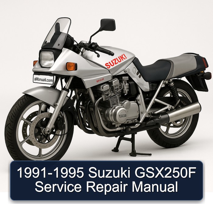 1991-1995 Suzuki GSX250F Service Repair Manual