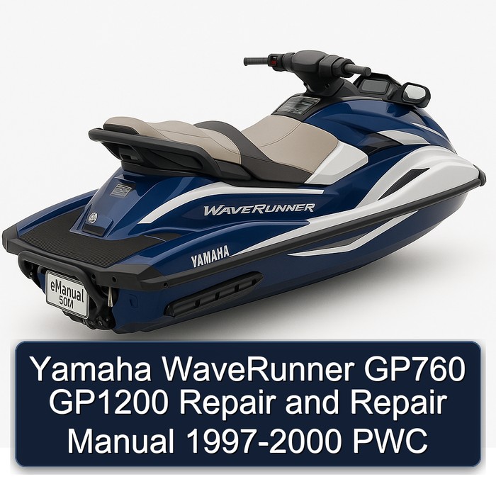 Yamaha WaveRunner GP760 GP1200 Repair and Repair Manual 1997-2000 PWC