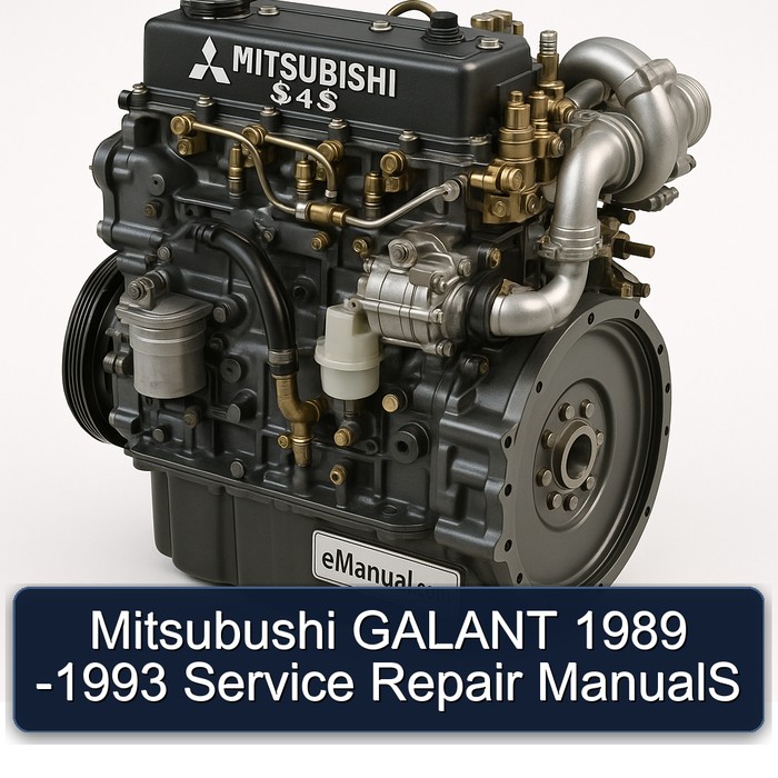 Mitsubushi GALANT 1989 -1993 Service Repair ManualS