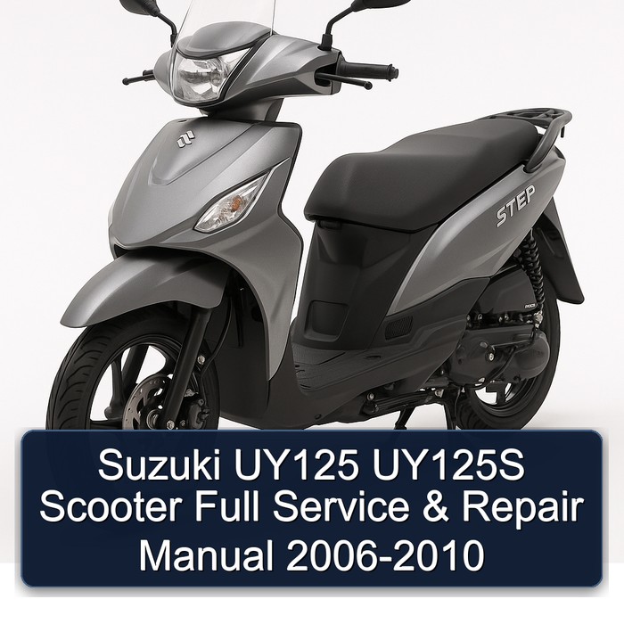 Suzuki UY125 UY125S Scooter Full Service & Repair Manual 2006-2010