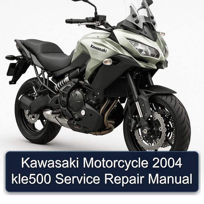Kawasaki Motorcycle 2004 kle500 Service Repair Manual