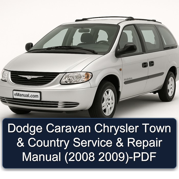 Dodge Caravan Chrysler Town & Country Service & Repair Manual (2008 2009)-PDF