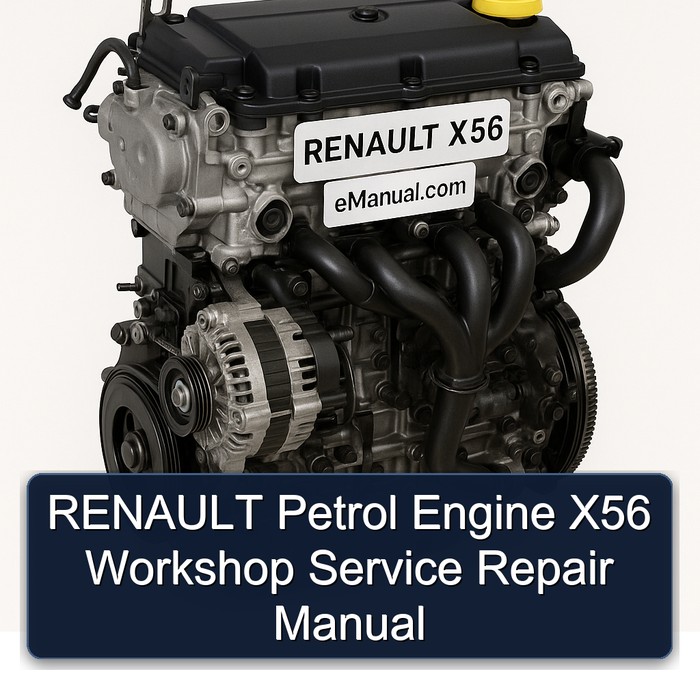 RENAULT Petrol Engine X56 Workshop Service Repair Manual