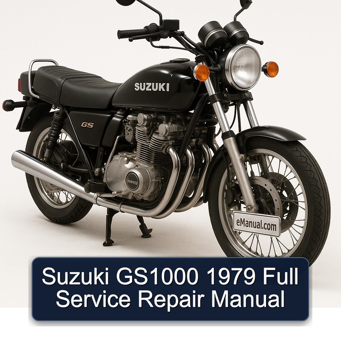 Suzuki GS1000 1979 Full Service Repair Manual