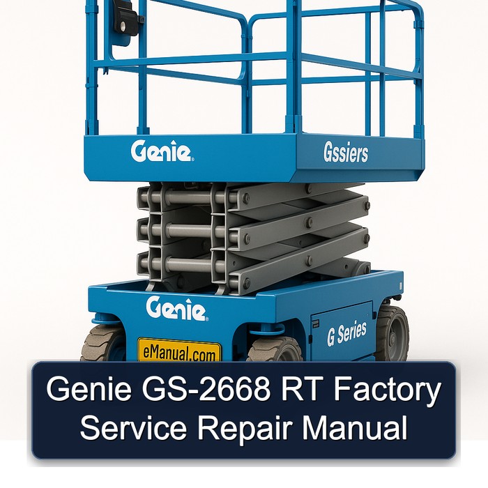 Genie GS-2668 RT Factory Service Repair Manual