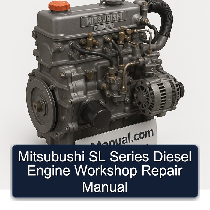 Mitsubushi SL Series Diesel Engine Workshop Repair Manual