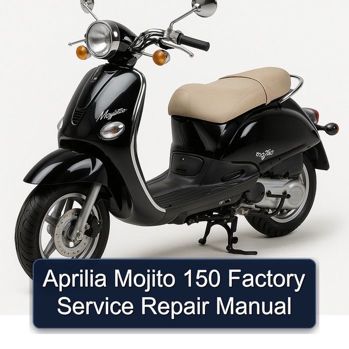 Aprilia Mojito 150 Factory Service Repair Manual