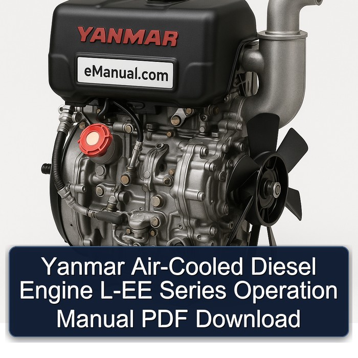 Yanmar Air-Cooled Diesel Engine L-EE Series Operation Manual PDF Download