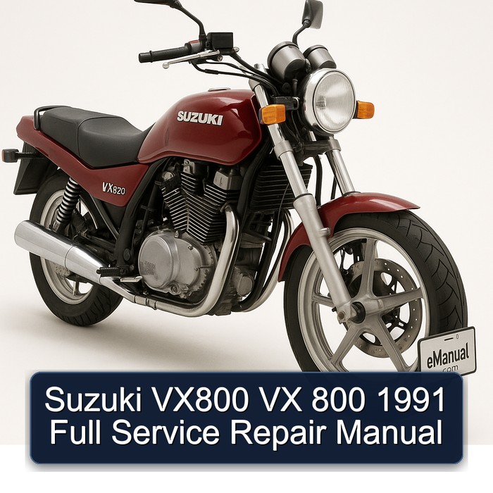 Suzuki VX800 VX 800 1991 Full Service Repair Manual