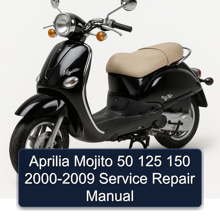Aprilia Mojito 50 125 150 2000-2009 Service Repair Manual