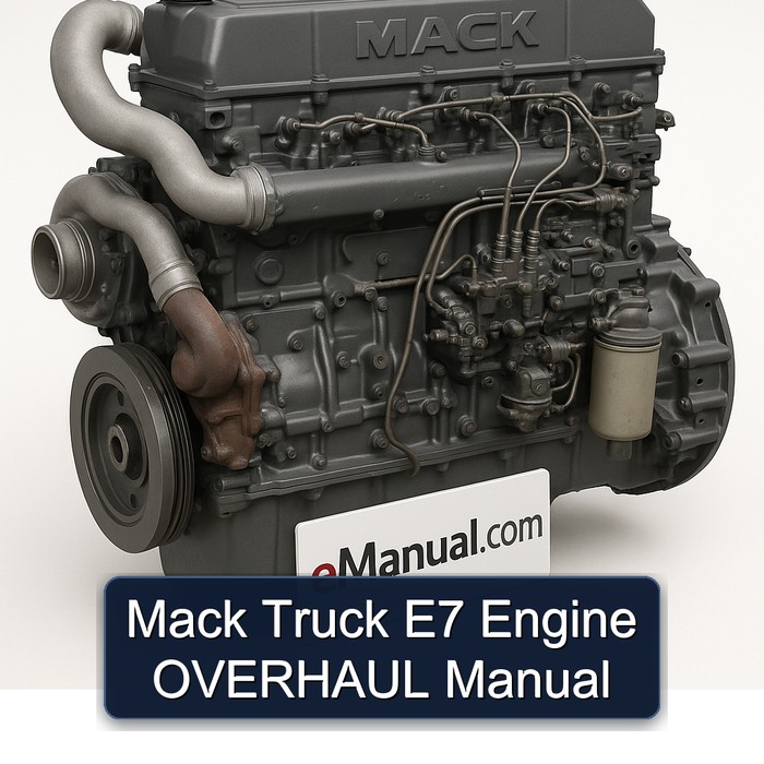 Mack Truck E7 Engine OVERHAUL Manual