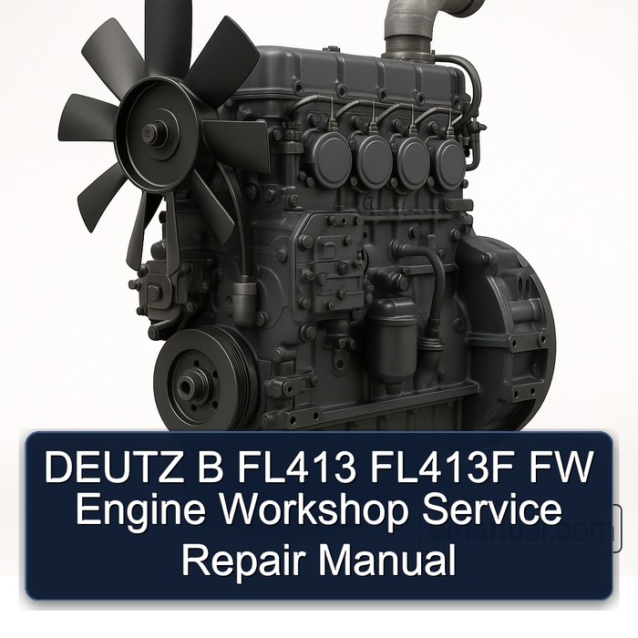 DEUTZ B FL413 FL413F FW Engine Workshop Service Repair Manual