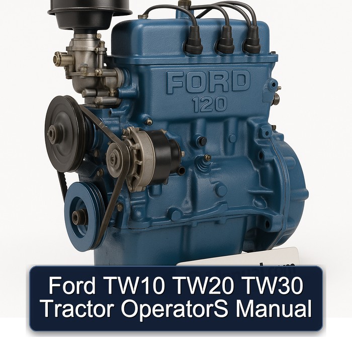 Ford TW10 TW20 TW30 Tractor OperatorS Manual