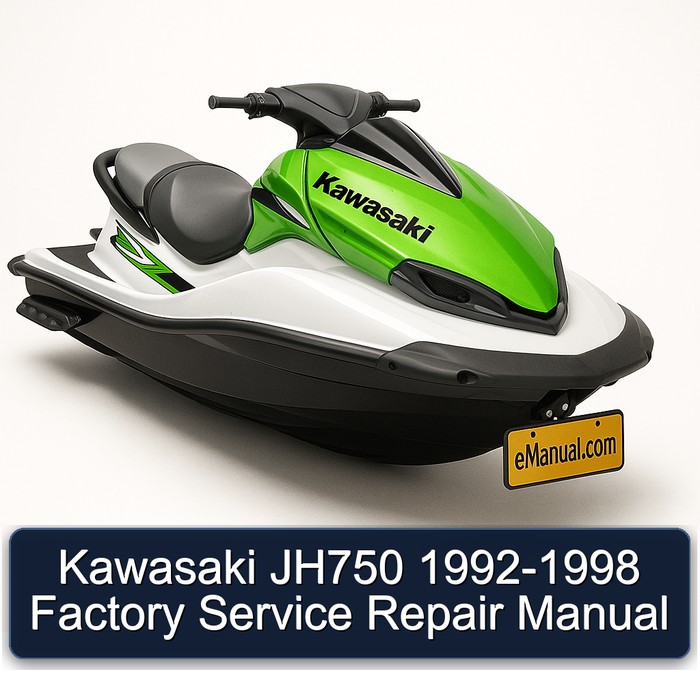 Kawasaki JH750 1992-1998 Factory Service Repair Manual