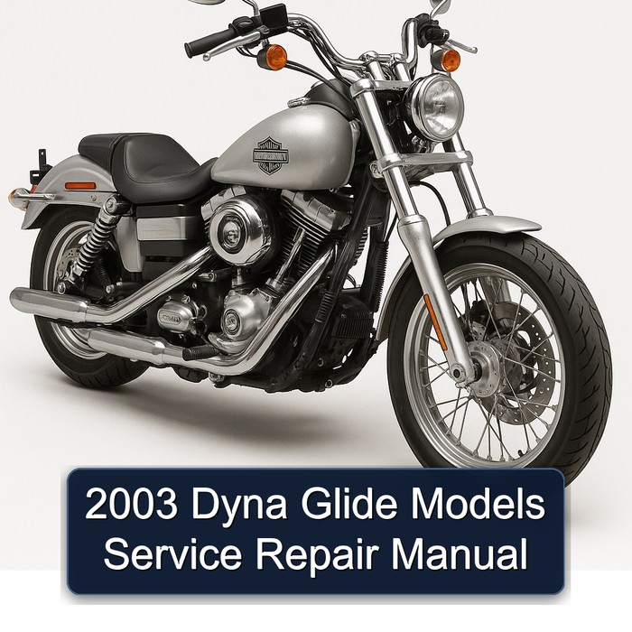 2003 Dyna Glide Models Service Repair Manual