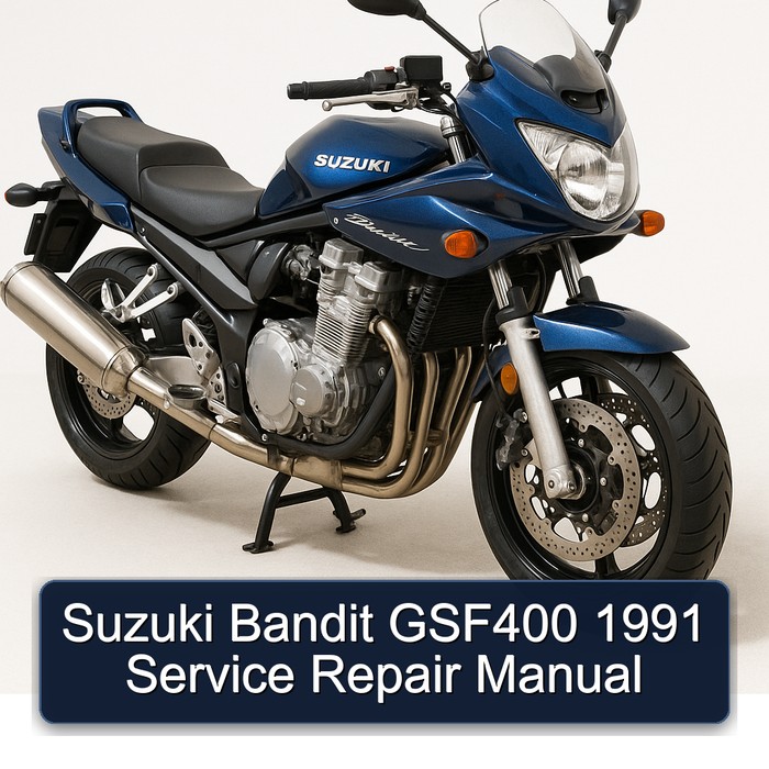 Suzuki Bandit GSF400 1991 Service Repair Manual