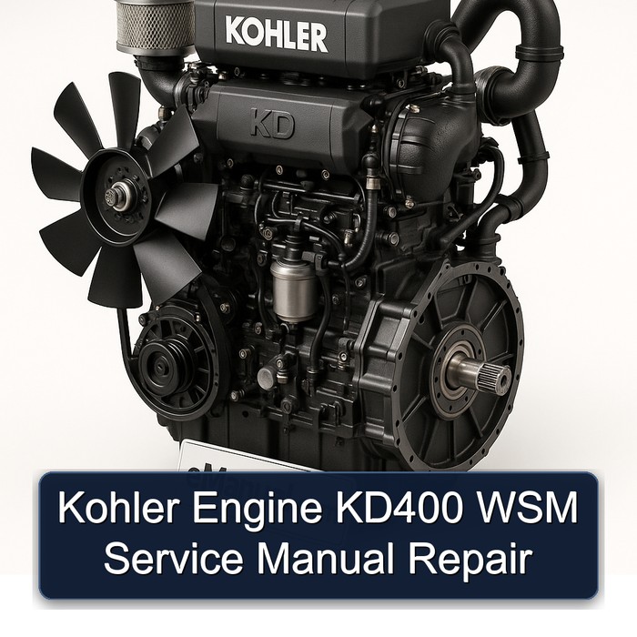 Kohler Engine KD400 WSM Service Manual Repair