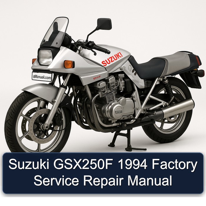 Suzuki GSX250F 1994 Factory Service Repair Manual