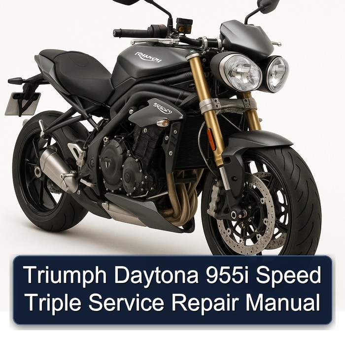 Triumph Daytona 955i Speed Triple Service Repair Manual