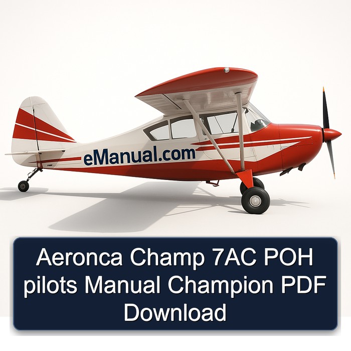 Aeronca Champ 7AC POH pilots Manual Champion PDF Download