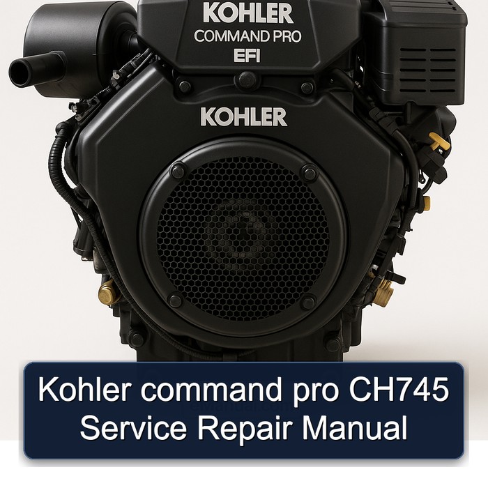 Kohler command pro CH745 Service Repair Manual