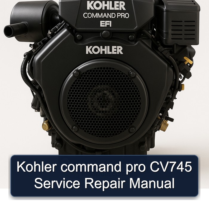 Kohler command pro CV745 Service Repair Manual