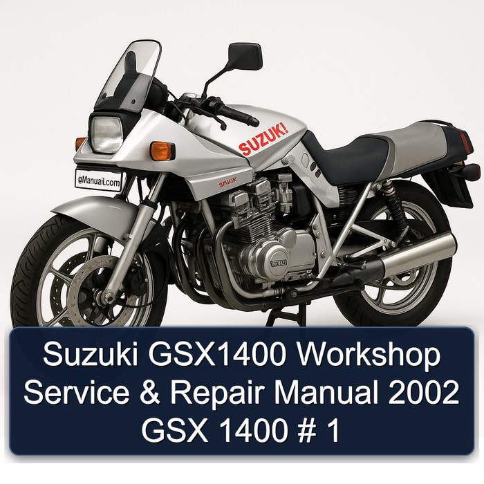 Suzuki GSX1400 Workshop Service & Repair Manual 2002 GSX 1400 # 1