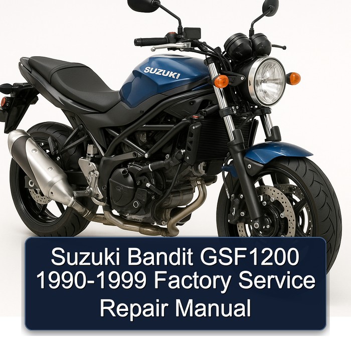 Suzuki Bandit GSF1200 1990-1999 Factory Service Repair Manual