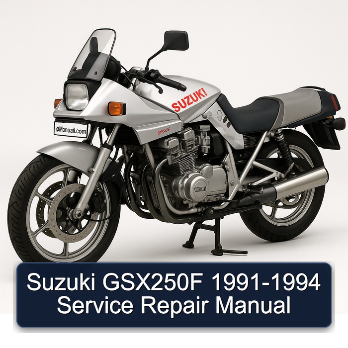 Suzuki GSX250F 1991-1994 Service Repair Manual